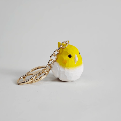 Bird Wooden keychain - REVEALME