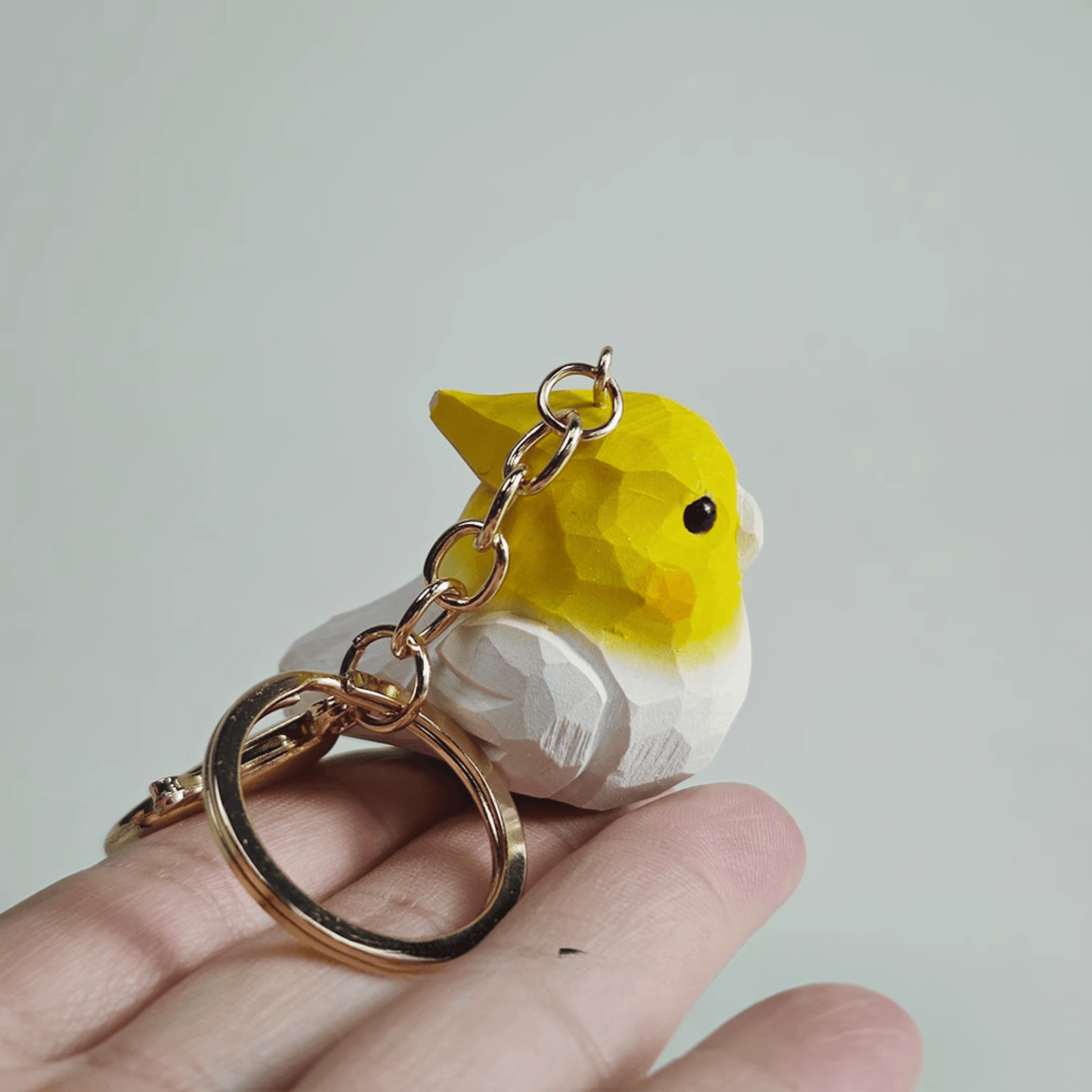 Bird Wooden keychain - REVEALME