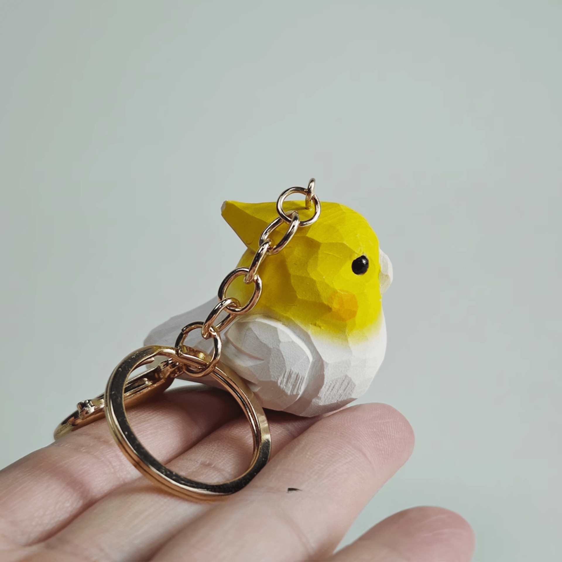 Bird Wooden keychain - REVEALME