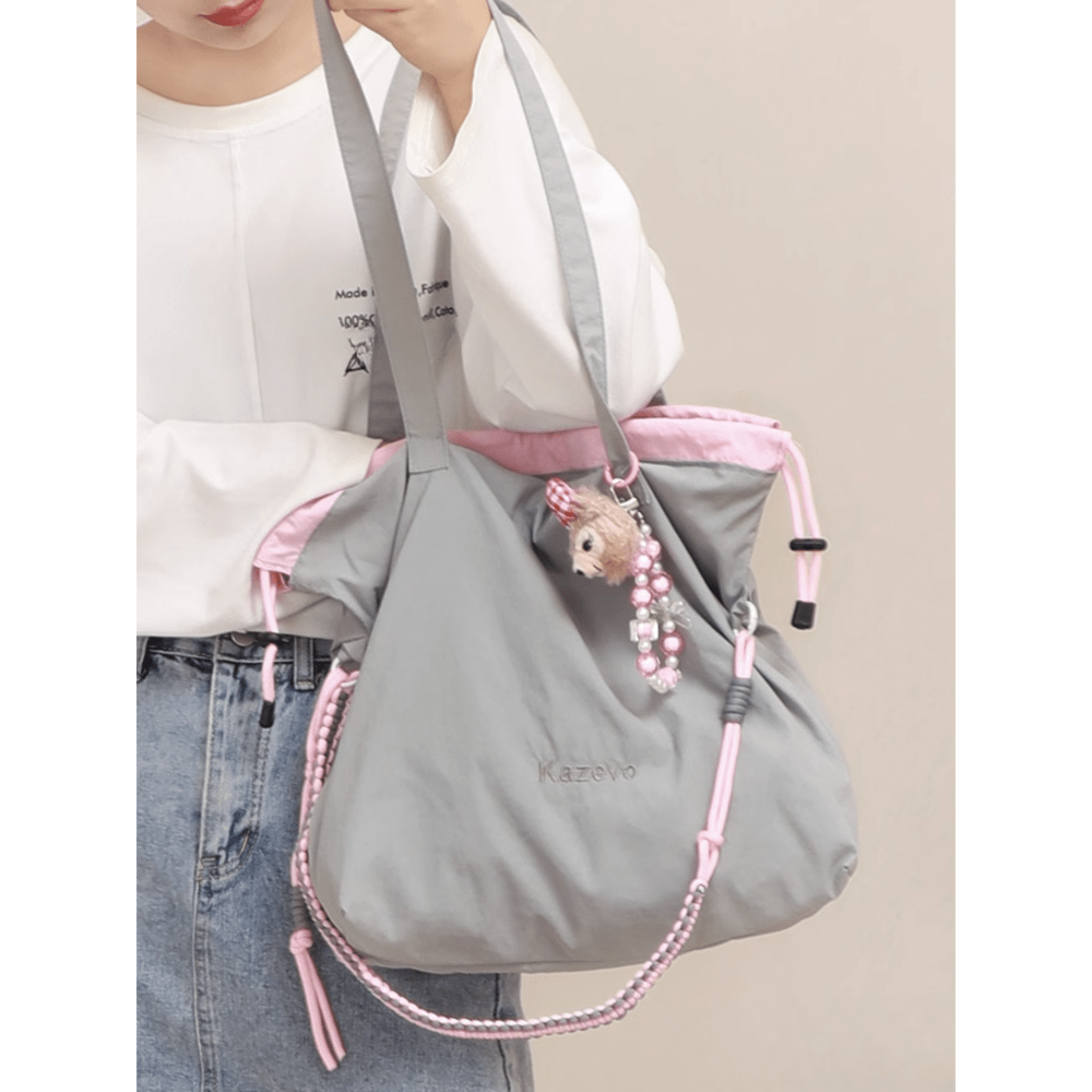 Crossbody tote Nylon bag - REVEALME
