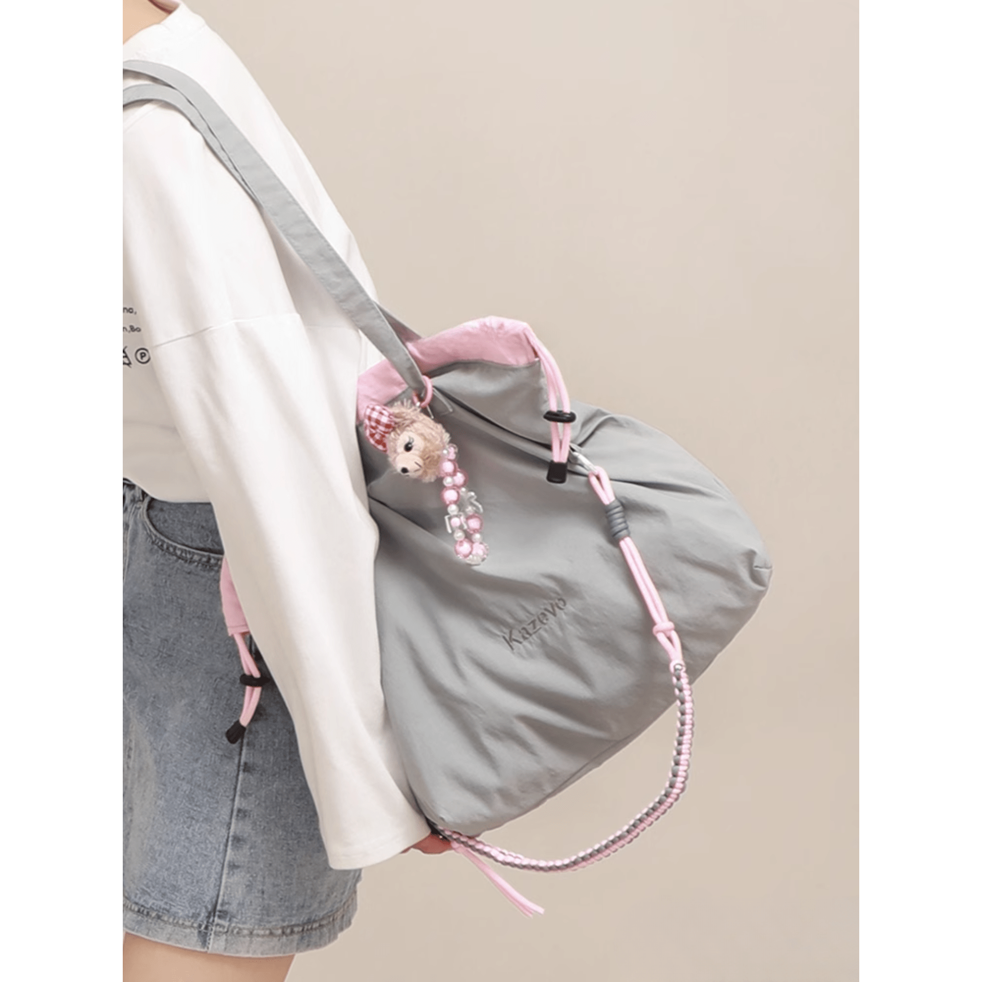 Crossbody tote Nylon bag - REVEALME
