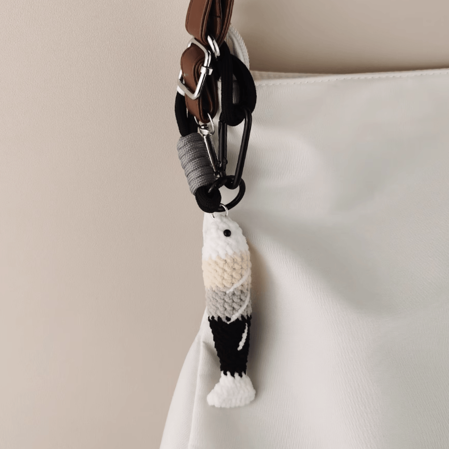 Fish Stick Plush Doll: Playful Bag Companion