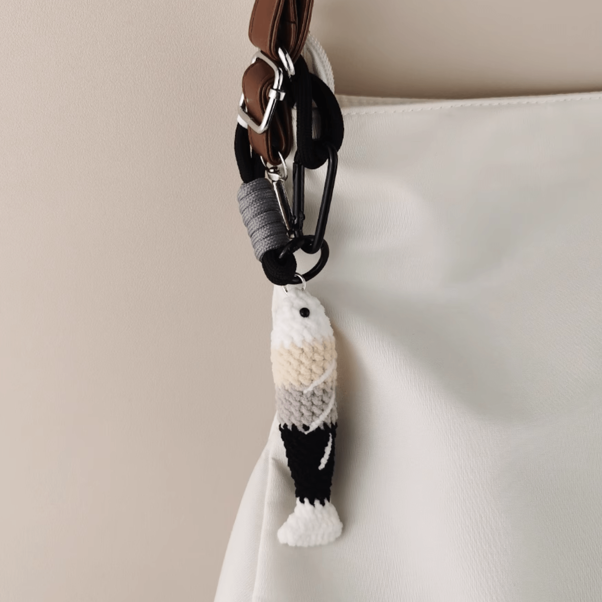 Fish Stick Plush Doll: Playful Bag Companion