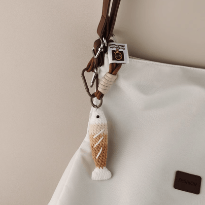 Fish Stick Plush Doll: Playful Bag Companion