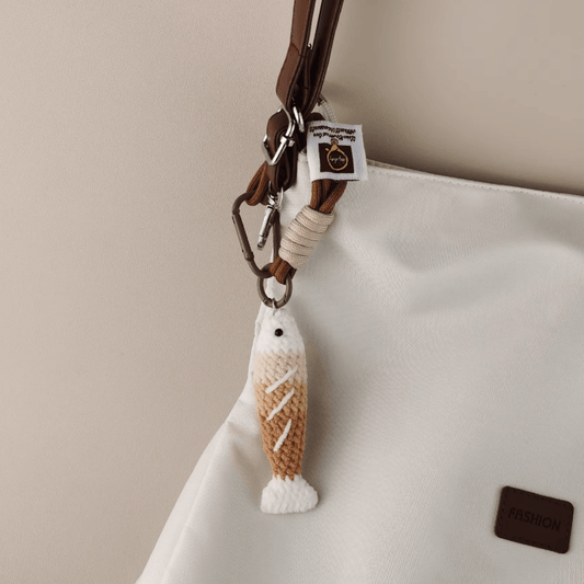 Fish Stick Plush Doll: Playful Bag Companion
