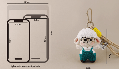 Handmade Mother Lamp Plush Doll: Warmth & Comfort Companion