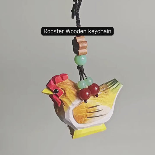 Little rooster keychain