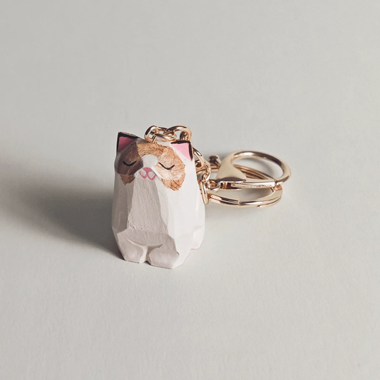 Ragdoll Cat Keychain - REVEALME