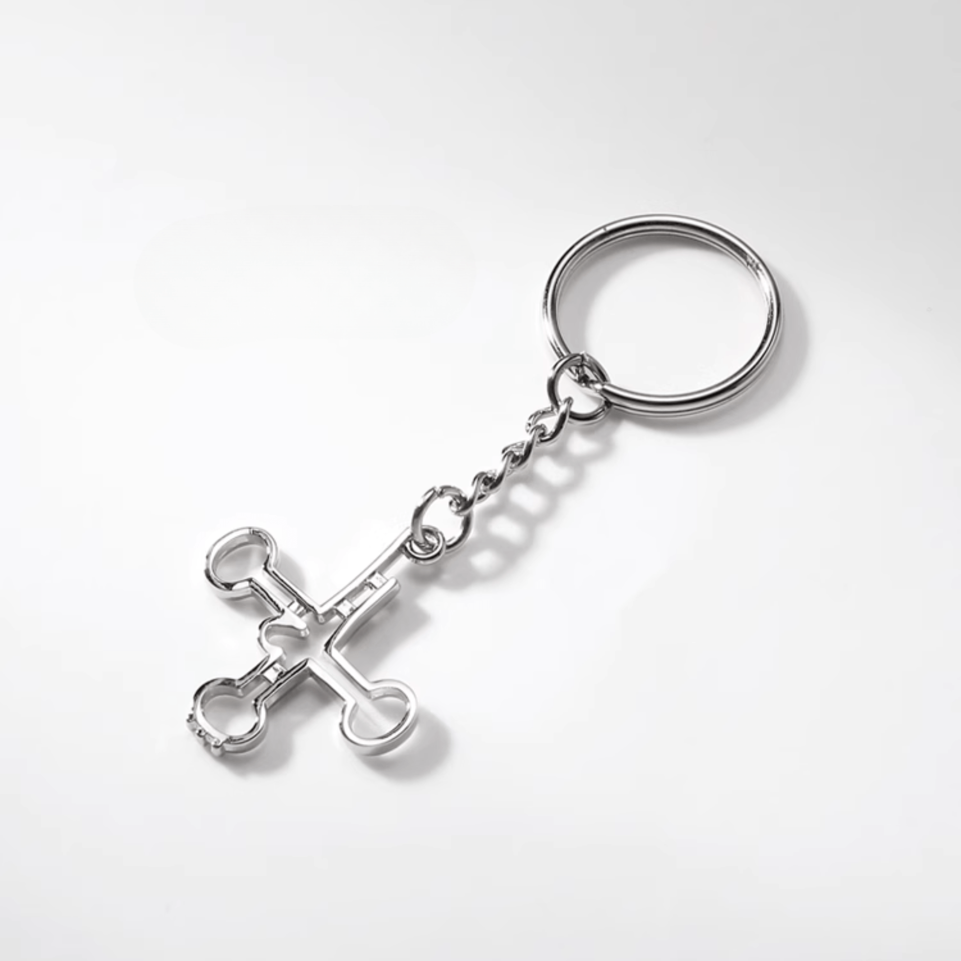 RNA Metal Keychain: Science Lover's Conversation Starter
