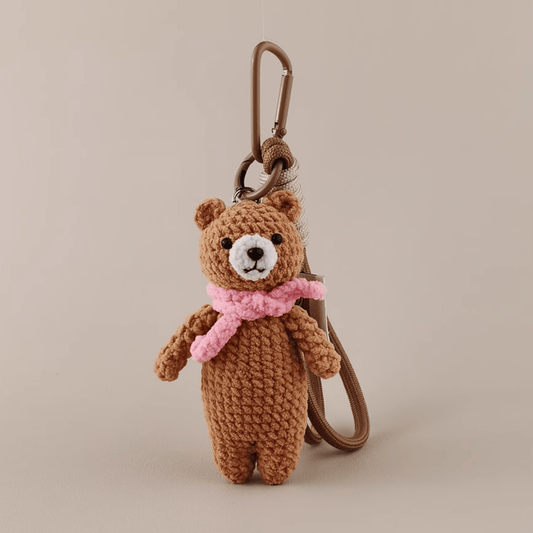 Scarf bear Plush Doll - REVEALME