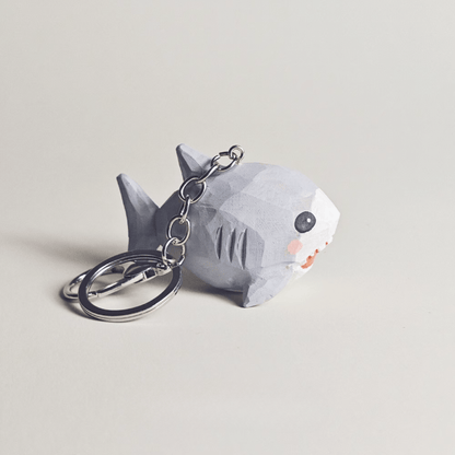 Shark Wooden keychain - REVEALME